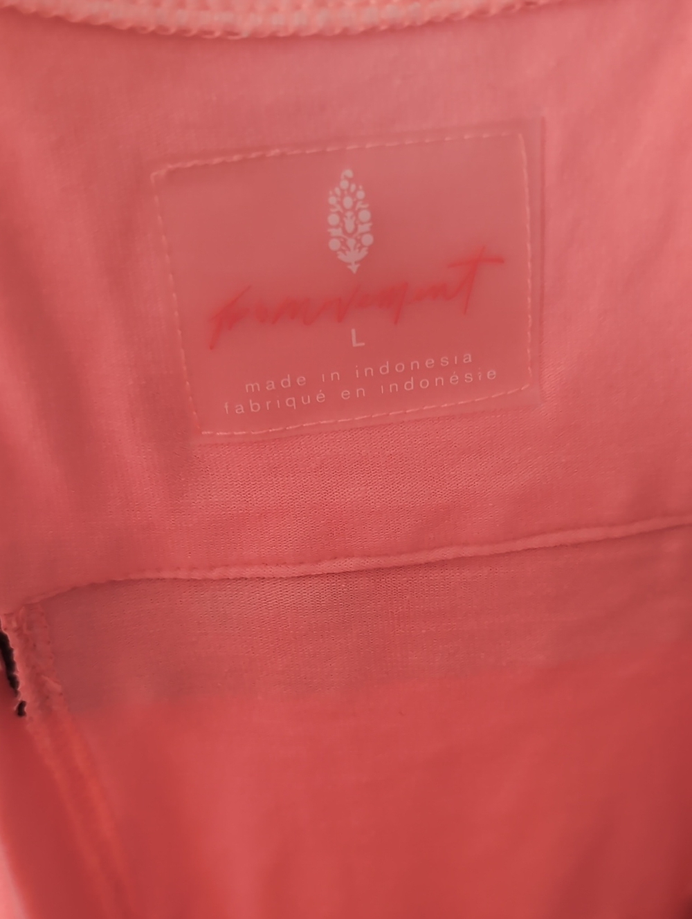 Free People Movement Hot Watermelon 🍉 Hot Shot Onsie Large Neon Coral Jumpsuit - Picture 6 of 10